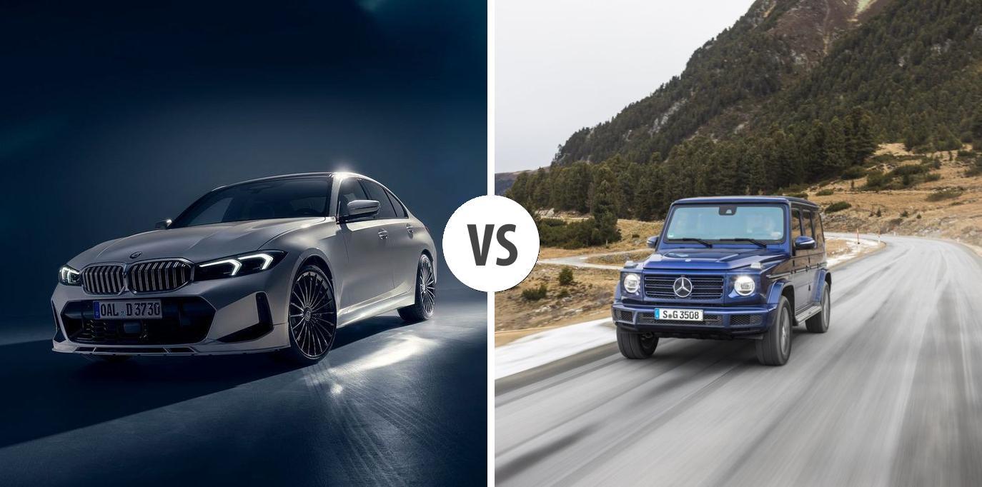 Alpina D3 S Limousine VS Mercedes G-Klasse – Vergleiche Preise ...