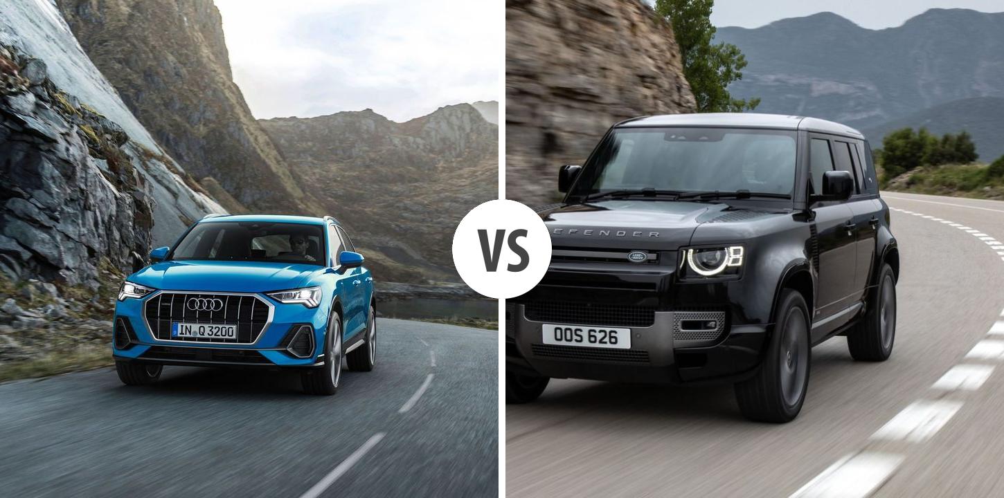 Audi Q3 VS Land Rover Defender – Vergleiche Preise, Leistung ...