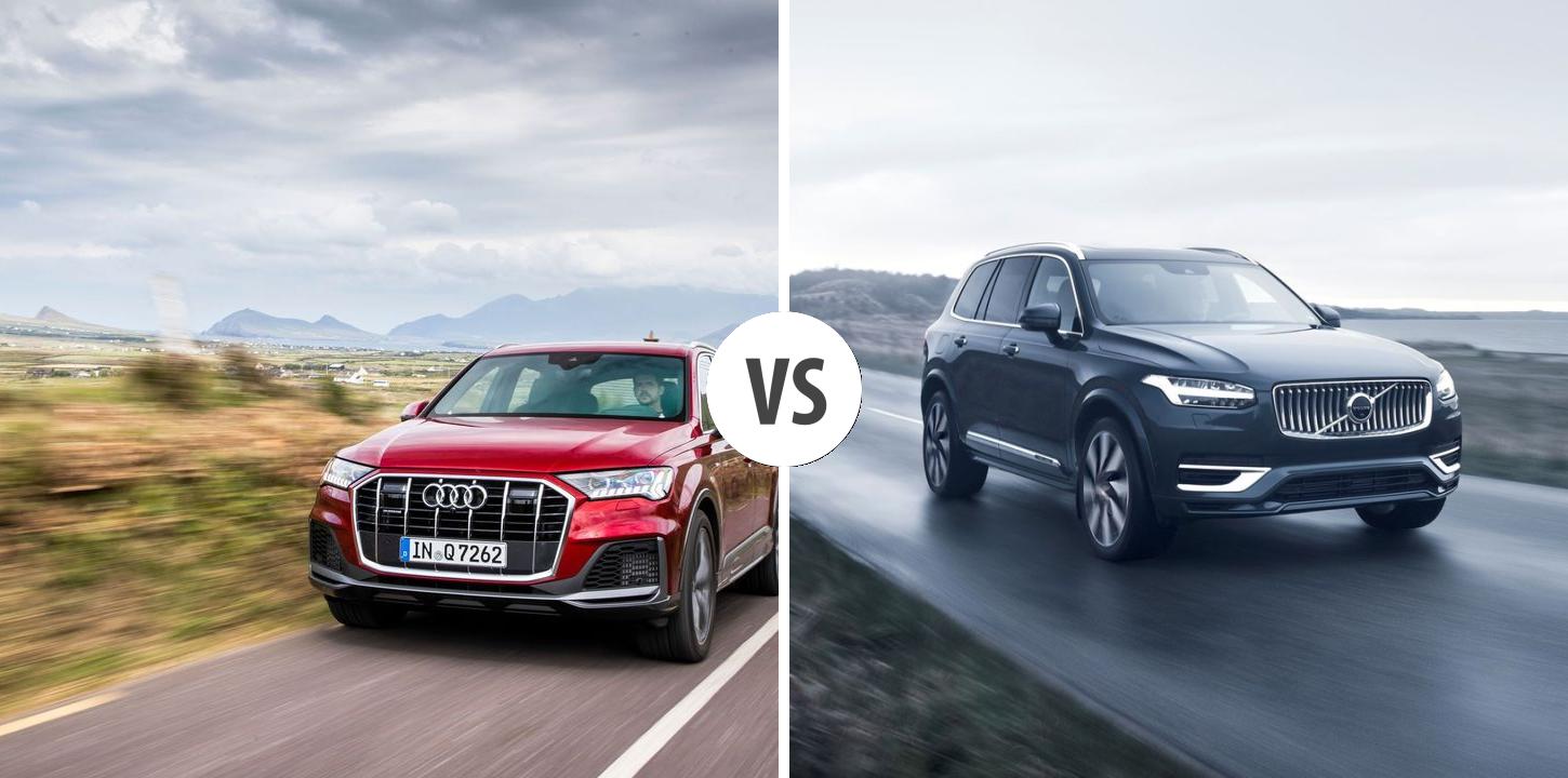 Audi Q7 VS Volvo XC90 Autovergleich AUTOGOTT.AT