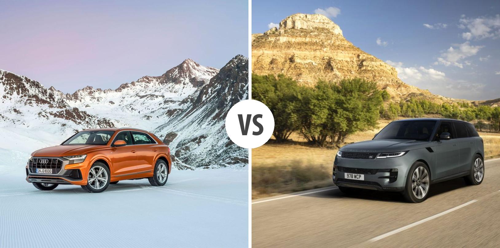 Audi Q8 VS Land Rover Range Rover Sport Autovergleich | AUTOGOTT.AT