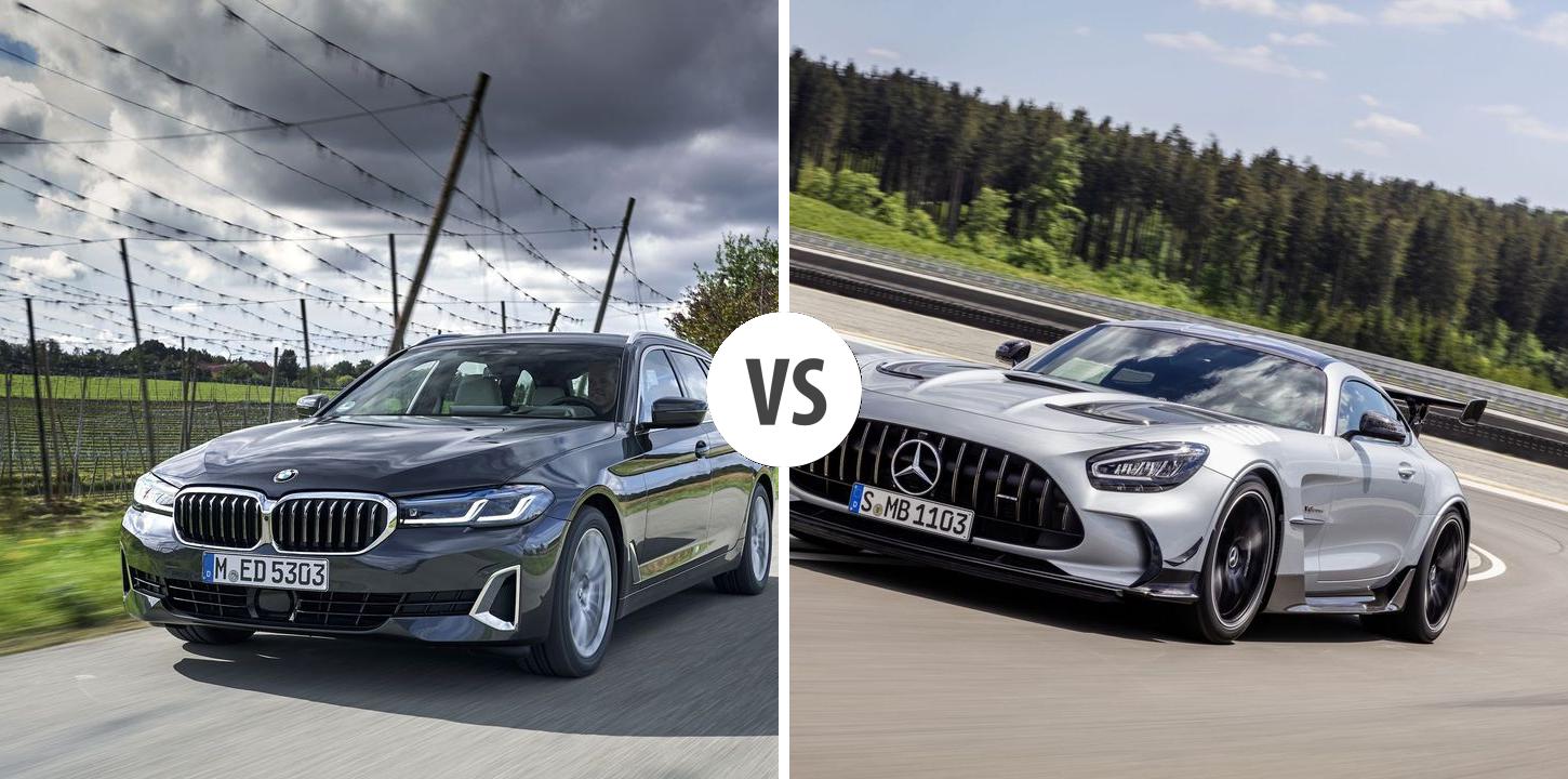 BMW 5er Touring VS Mercedes AMG GT Coupé – Vergleiche Preise, Leistung ...