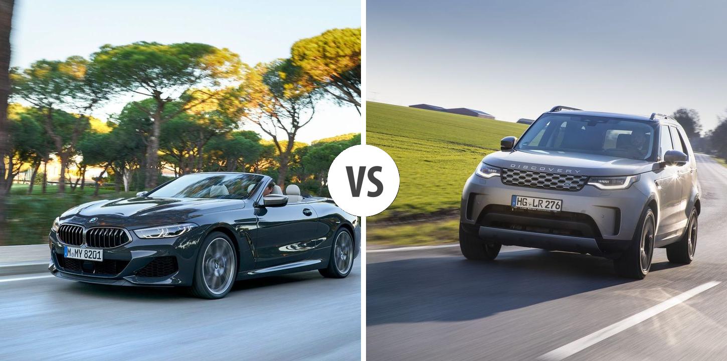 BMW 8er Cabriolet VS Land Rover Discovery – Vergleiche Preise, Leistung ...