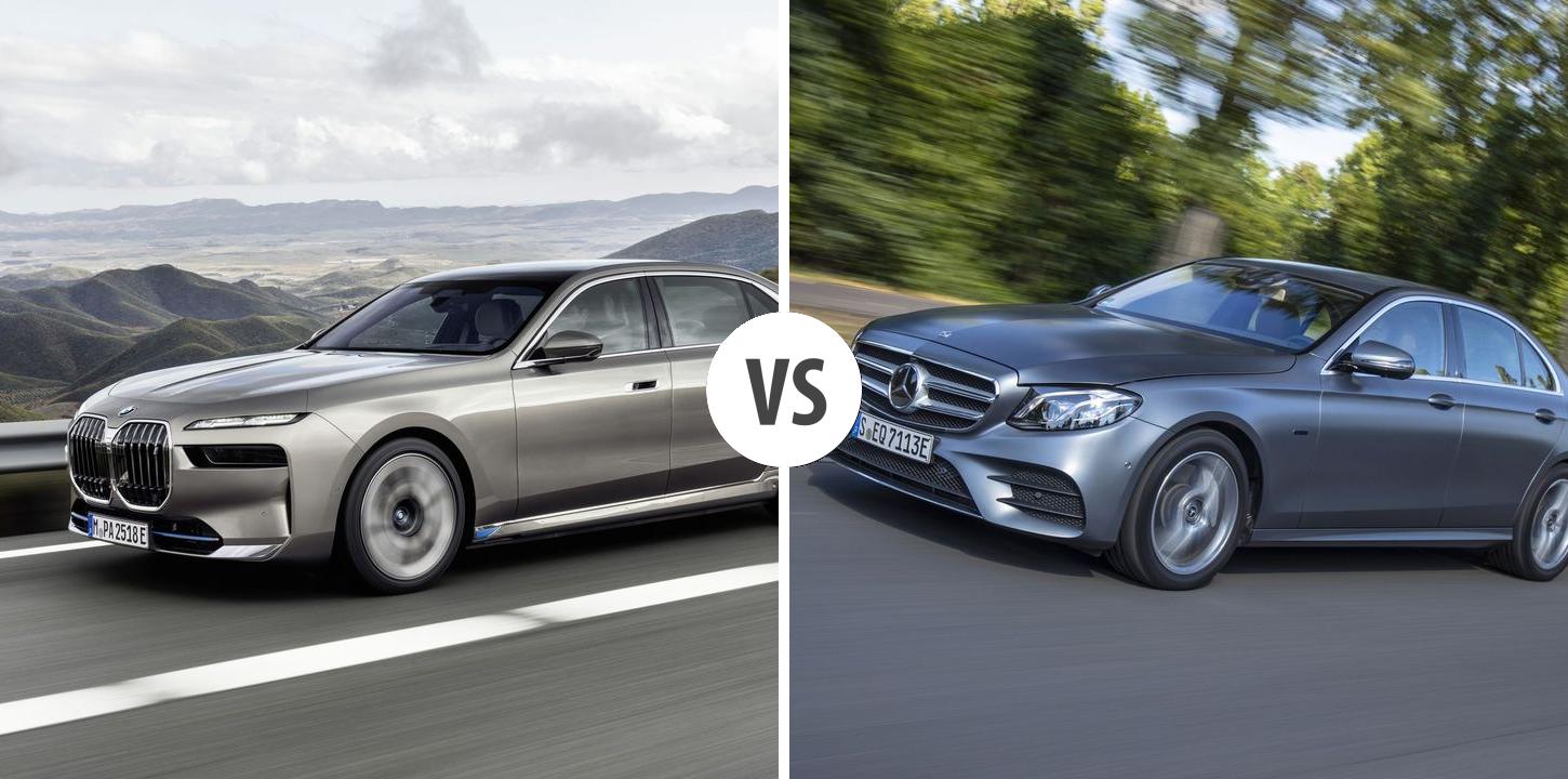 BMW i7 VS Mercedes E-Klasse Limousine – Vergleiche Preise, Leistung ...