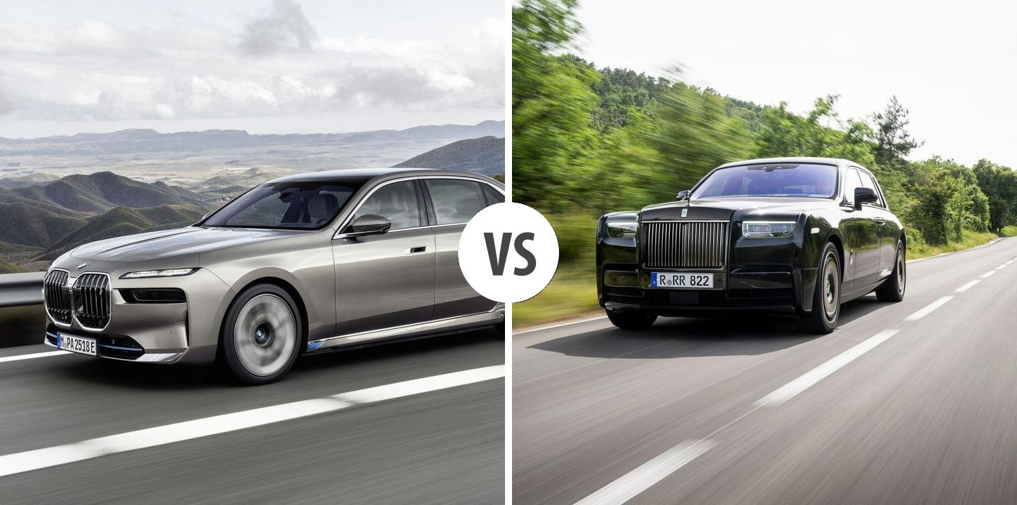 BMW i7 VS Rolls-Royce Phantom Autovergleich | AUTOGOTT.AT