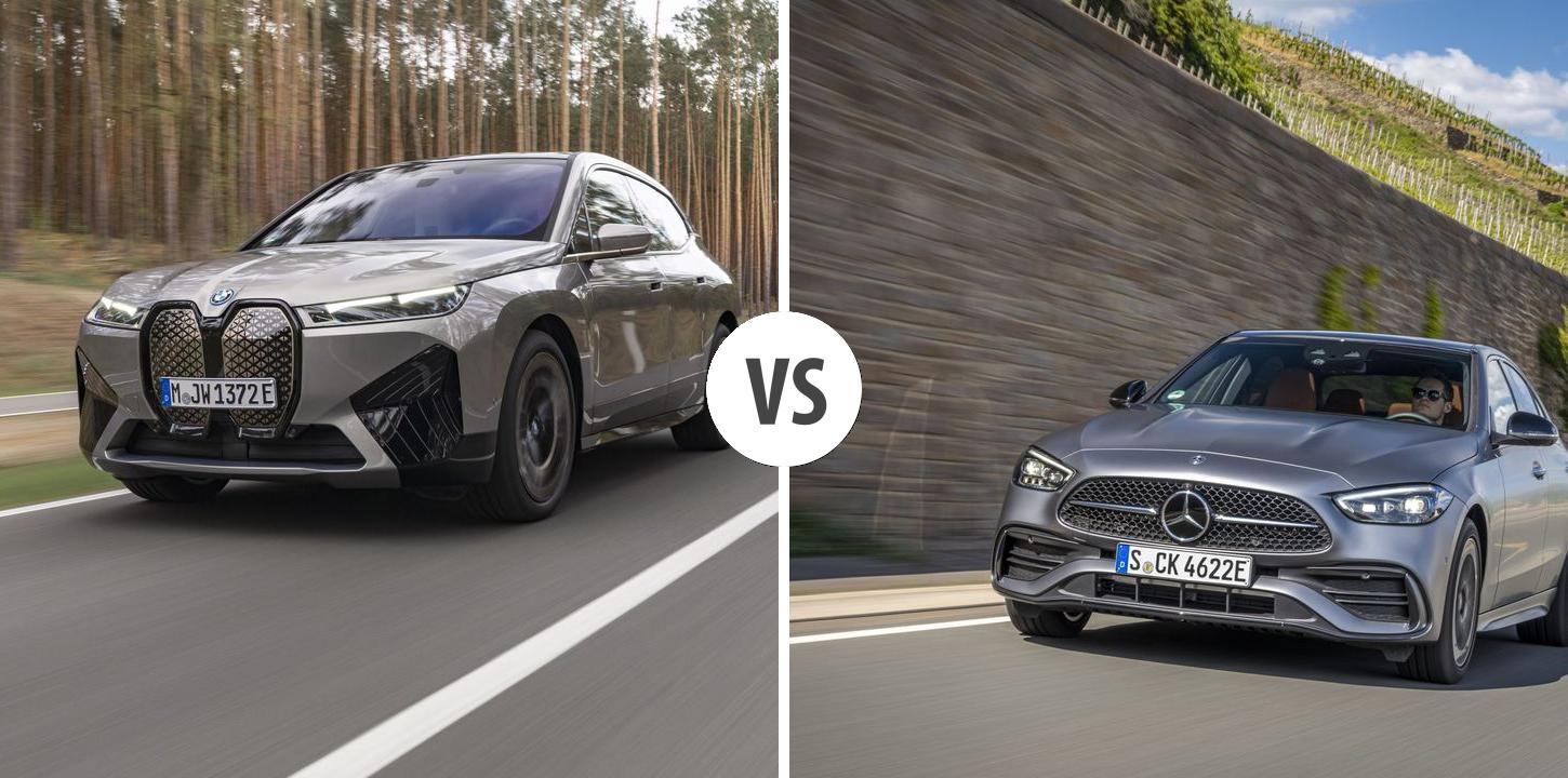 BMW iX VS Mercedes C-Klasse Limousine – Vergleiche Preise, Leistung ...