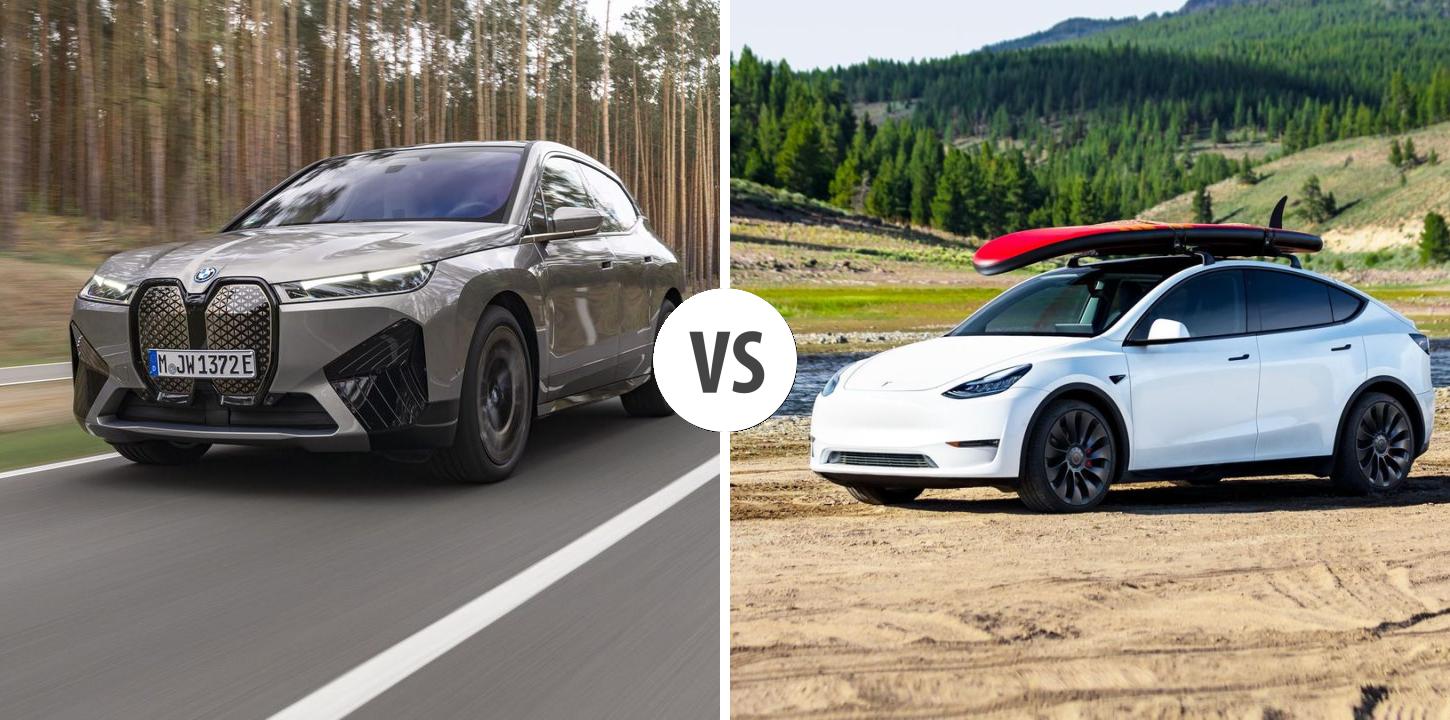 BMW iX VS TESLA Model Y – Vergleiche Preise, Leistung, Kofferraum ...