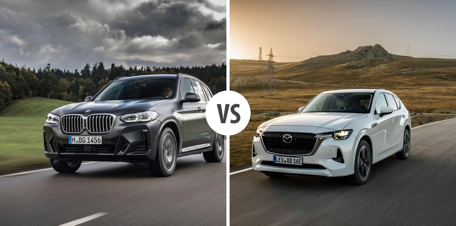 BMW X3 VS Mazda CX-60 – Vergleiche Preise, Leistung, Kofferraum ...