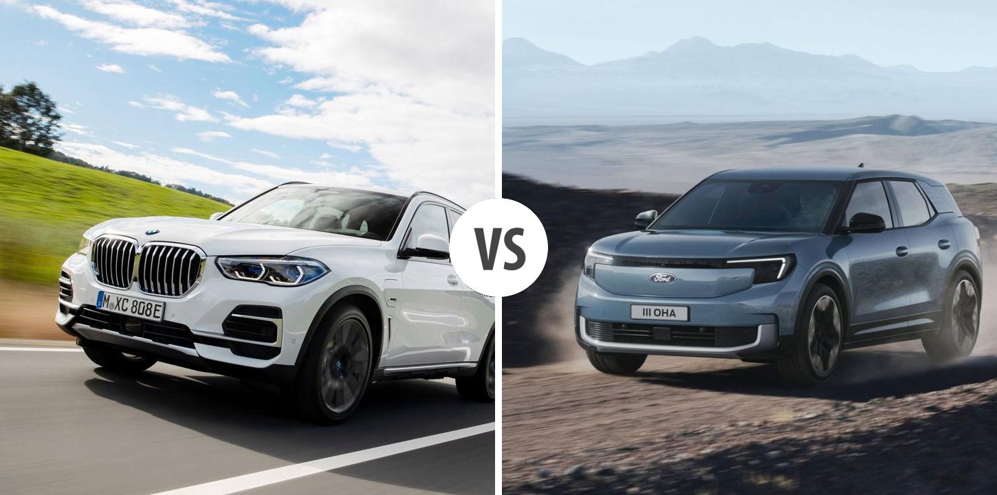 BMW X5 VS Ford Explorer EV Autovergleich AUTOGOTT.AT