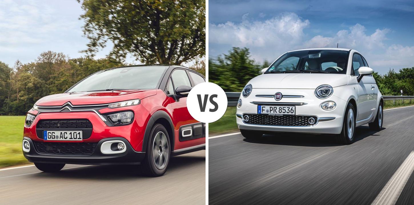 Fiat 500 Schlüssel Lässt Sich Nicht Drehen Citroën C3 VS FIAT 500 Autovergleich | AUTOGOTT.AT