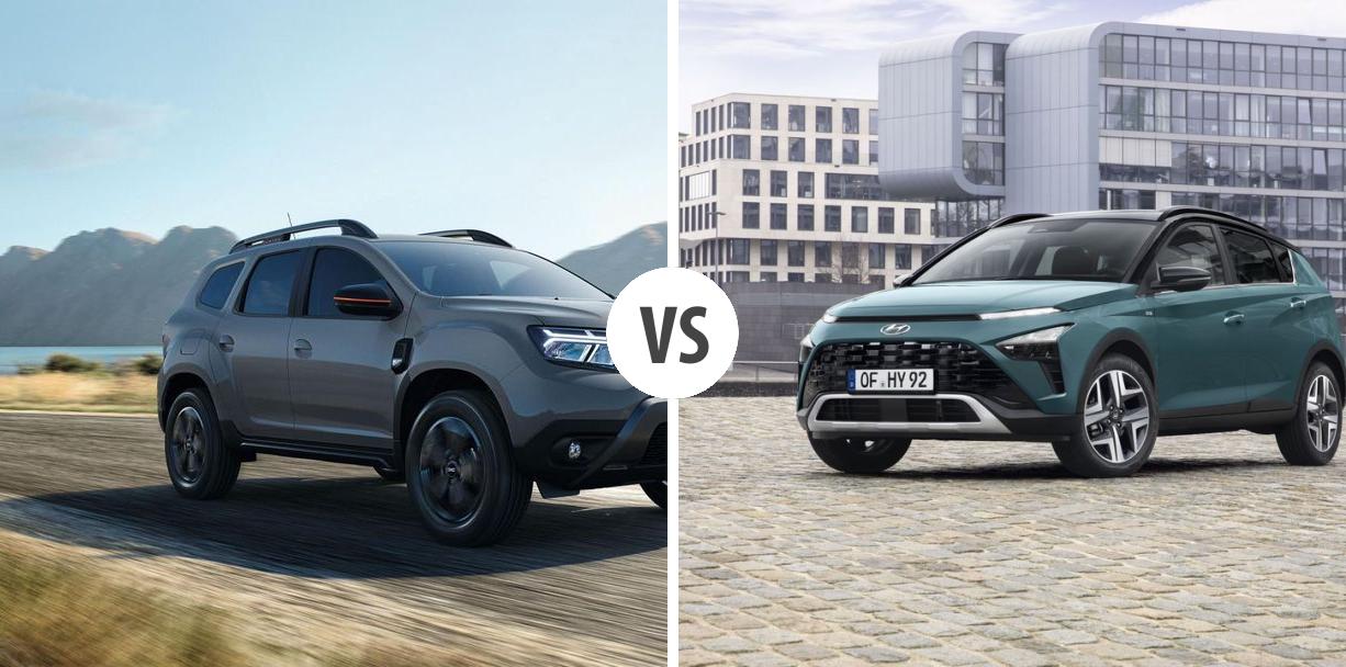 Dacia Duster VS Hyundai Bayon – Vergleiche Preise, Leistung, Kofferraum ...