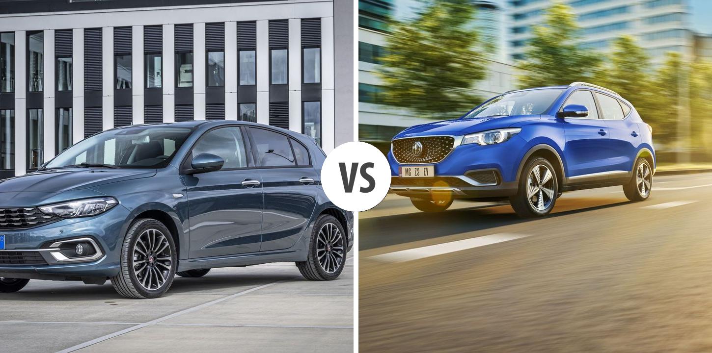 FIAT Tipo 5-Türer VS MG ZS Autovergleich | AUTOGOTT.AT