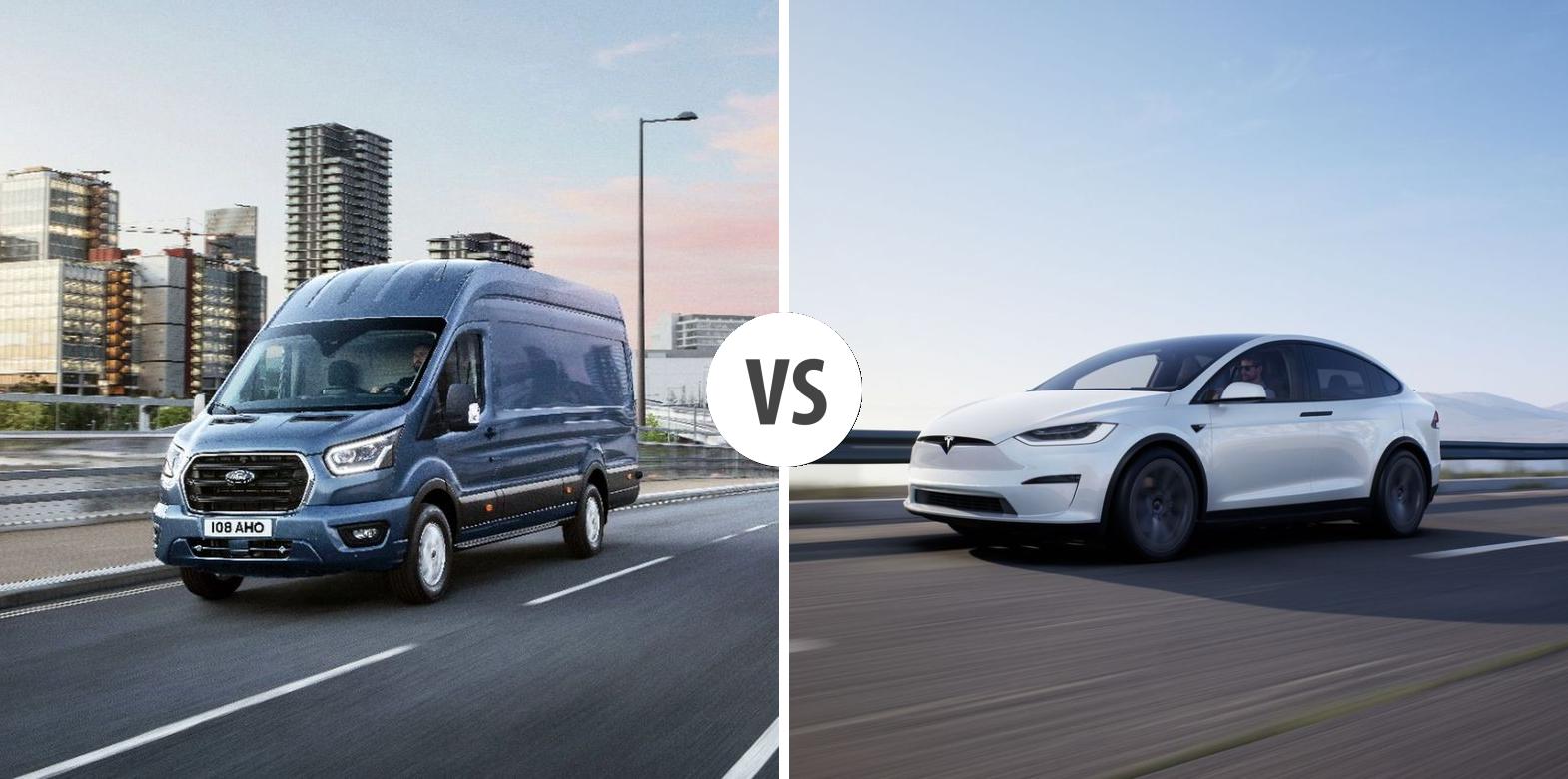 Ford Transit Kastenwagen VS TESLA Model X – Vergleiche Preise, Leistung ...