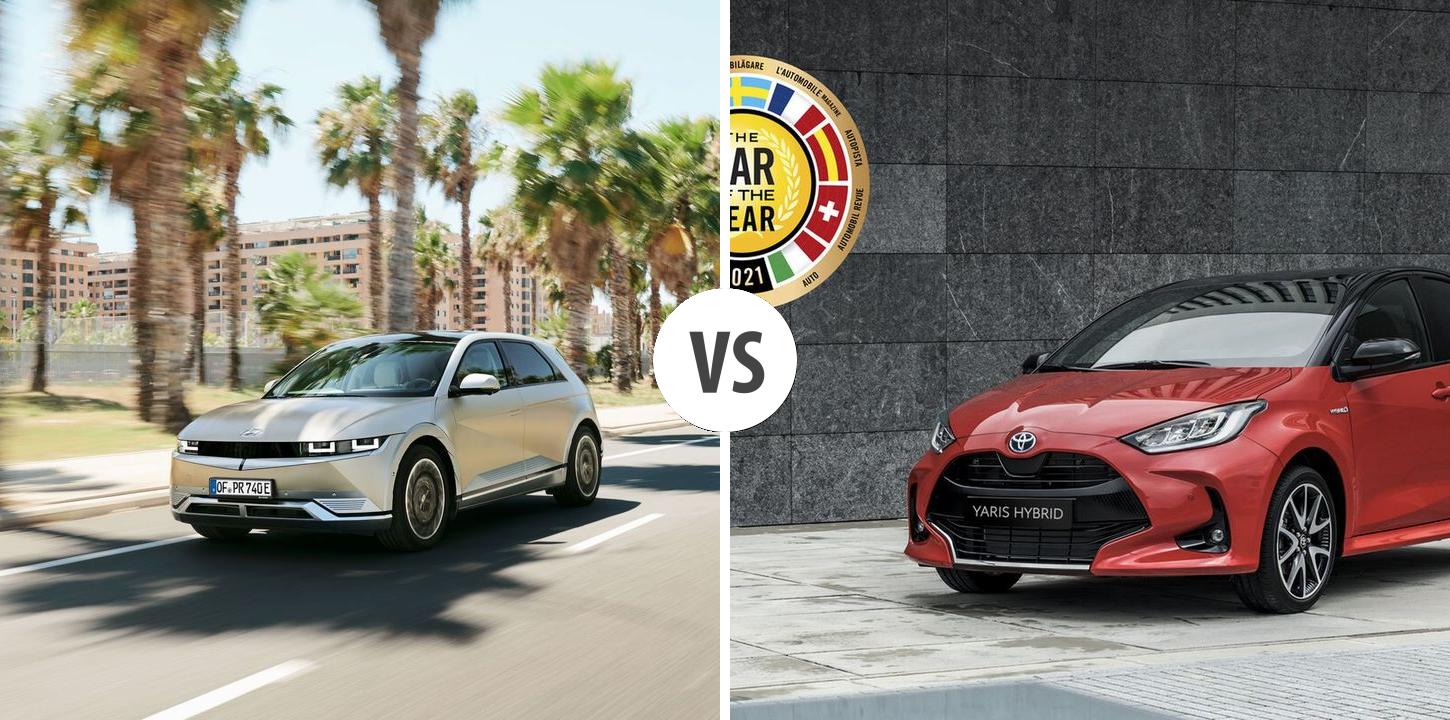 Hyundai IONIQ 5 VS Toyota Yaris Autovergleich | AUTOGOTT.AT