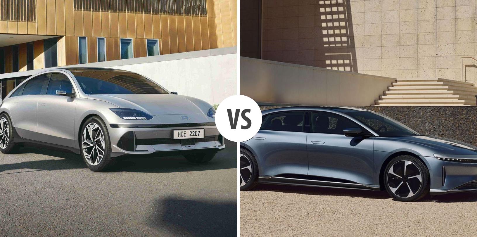 Hyundai IONIQ 6 VS Lucid Air – Vergleiche Preise, Leistung, Kofferraum ...