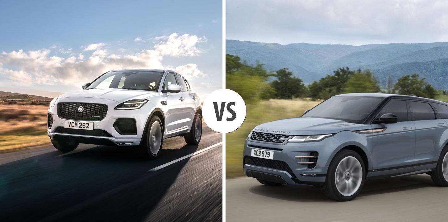Jaguar EPACE VS Land Rover Range Rover Evoque Autovergleich AUTOGOTT.AT