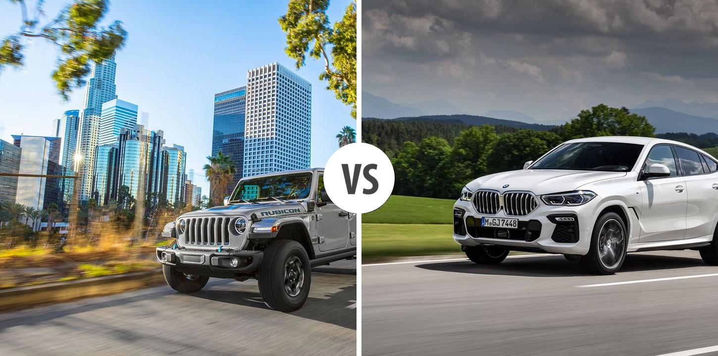 Jeep Wrangler VS BMW X6 – Vergleiche Preise, Leistung, Kofferraum ...