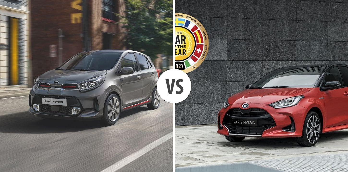 KIA Picanto VS Toyota Yaris Autovergleich | AUTOGOTT.AT