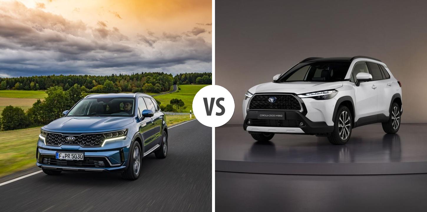 KIA Sorento VS Toyota Corolla Cross – Vergleiche Preise, Leistung ...