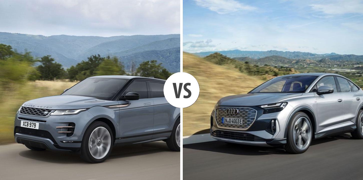 Land Rover Range Rover Evoque VS Audi Q4 Sportback e-tron – Vergleiche ...