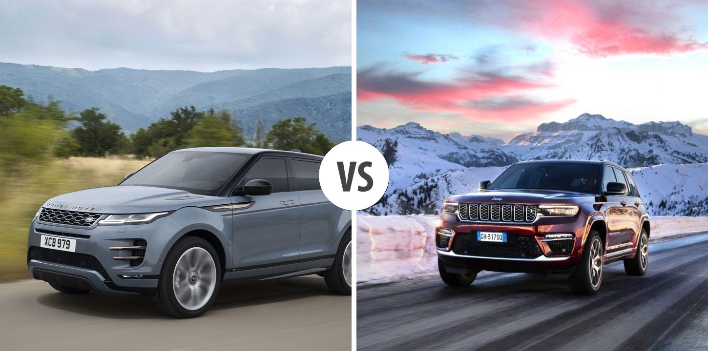 Range Rover Cherocke Land Rover Range Rover Evoque VS Jeep Grand Cherokee – Vergleiche ...