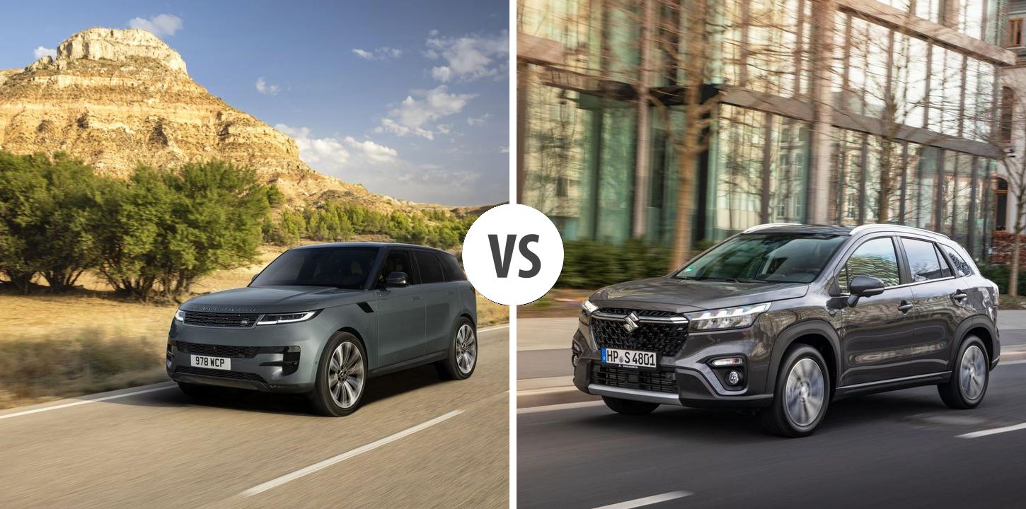 Suzuki Rover Land Rover Range Rover Sport VS Suzuki S-Cross Autovergleich | AUTOGOTT.AT