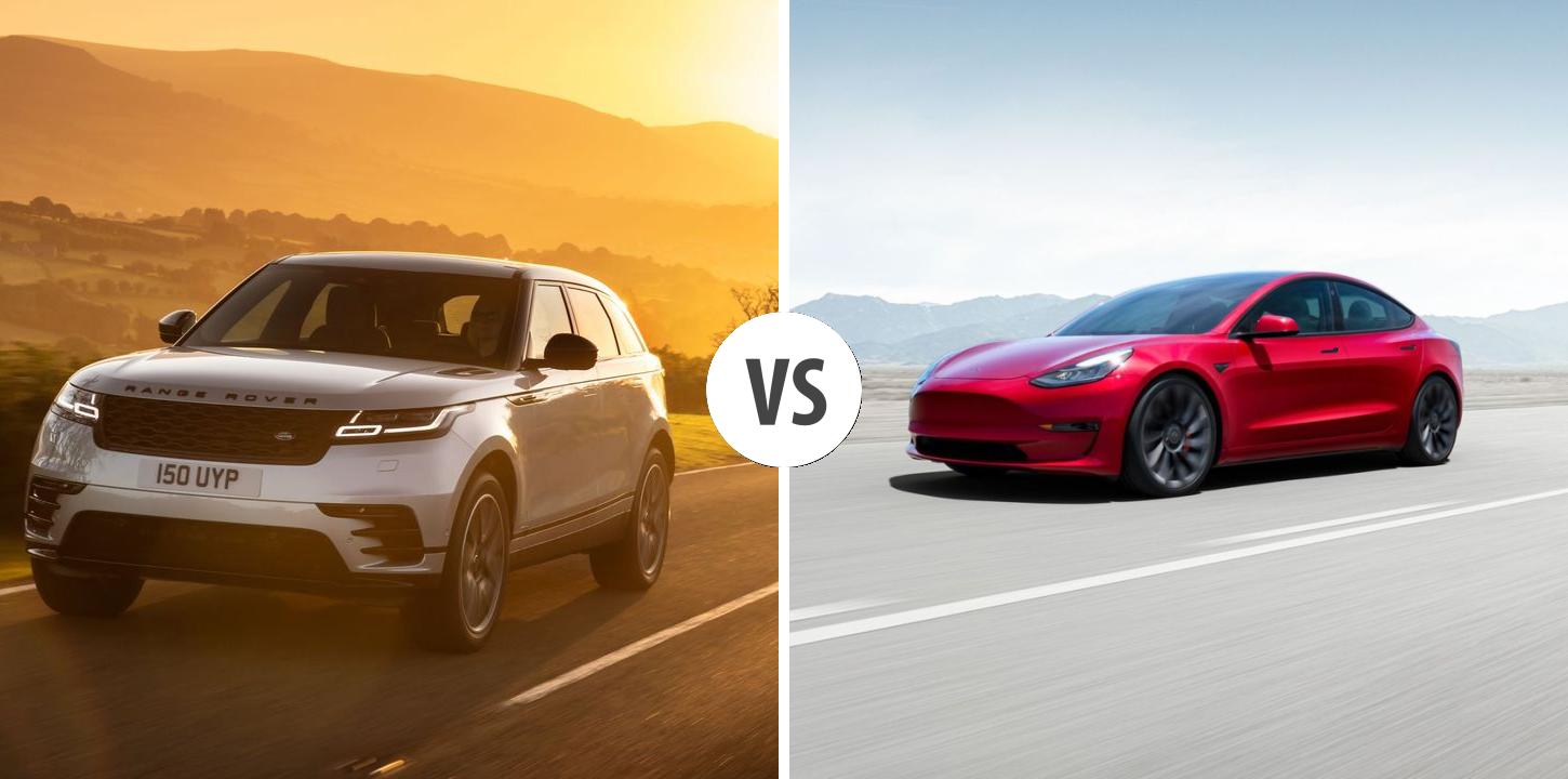 Tesl Rover Land Rover Range Rover Velar VS TESLA Model 3 – Vergleiche Preise ...