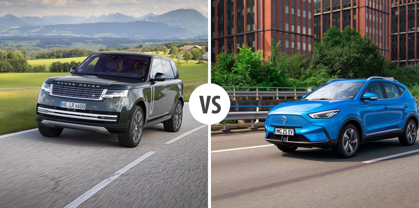 Land Rover Range Rover VS MG ZS EV – Vergleiche Preise, Leistung ...