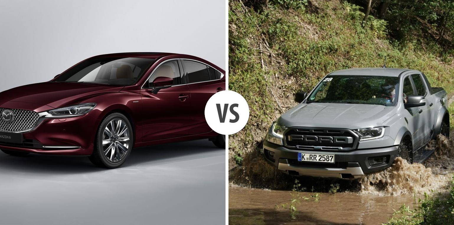 Mazda 6 4-Türer VS Ford Ranger – Vergleiche Preise, Leistung ...