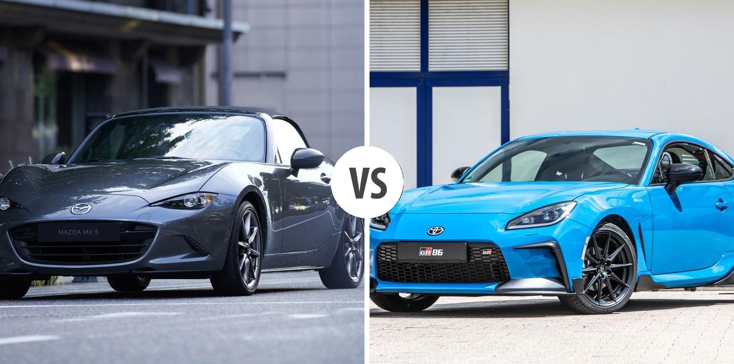 Mazda MX-5 VS Toyota GR86 Autovergleich | AUTOGOTT.AT