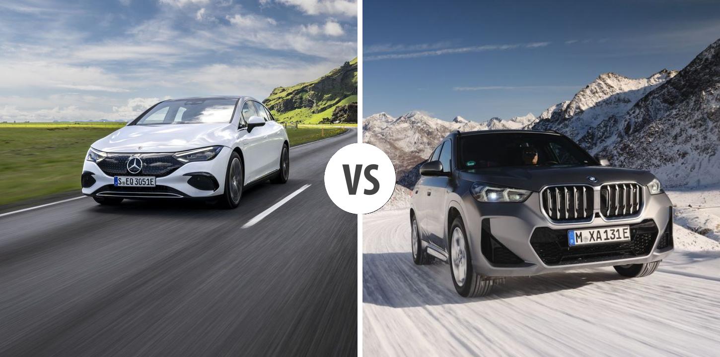 Mercedes EQE Limousine VS BMW iX1 – Vergleiche Preise, Leistung ...