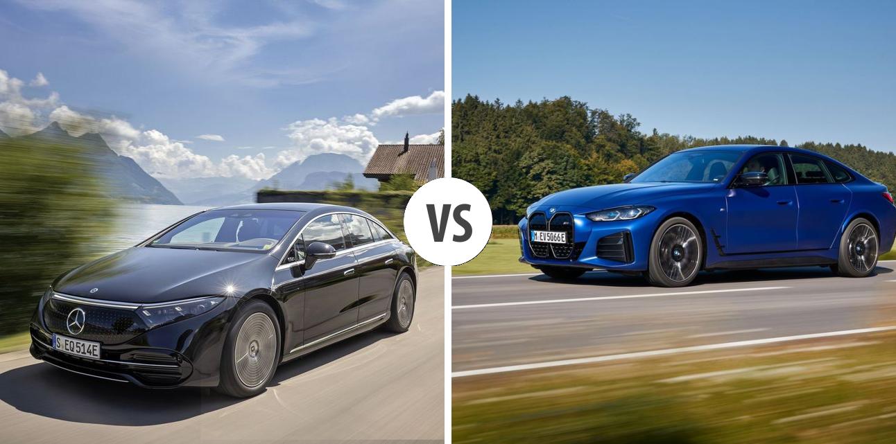 Mercedes EQS Limousine VS BMW i4 – Vergleiche Preise, Leistung ...