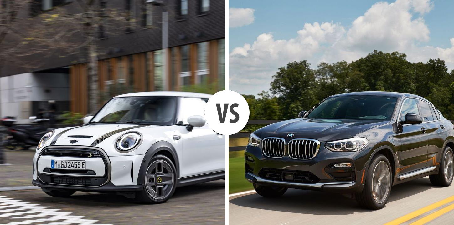 Mini Cooper Electric VS BMW X4 Autovergleich | AUTOGOTT.AT