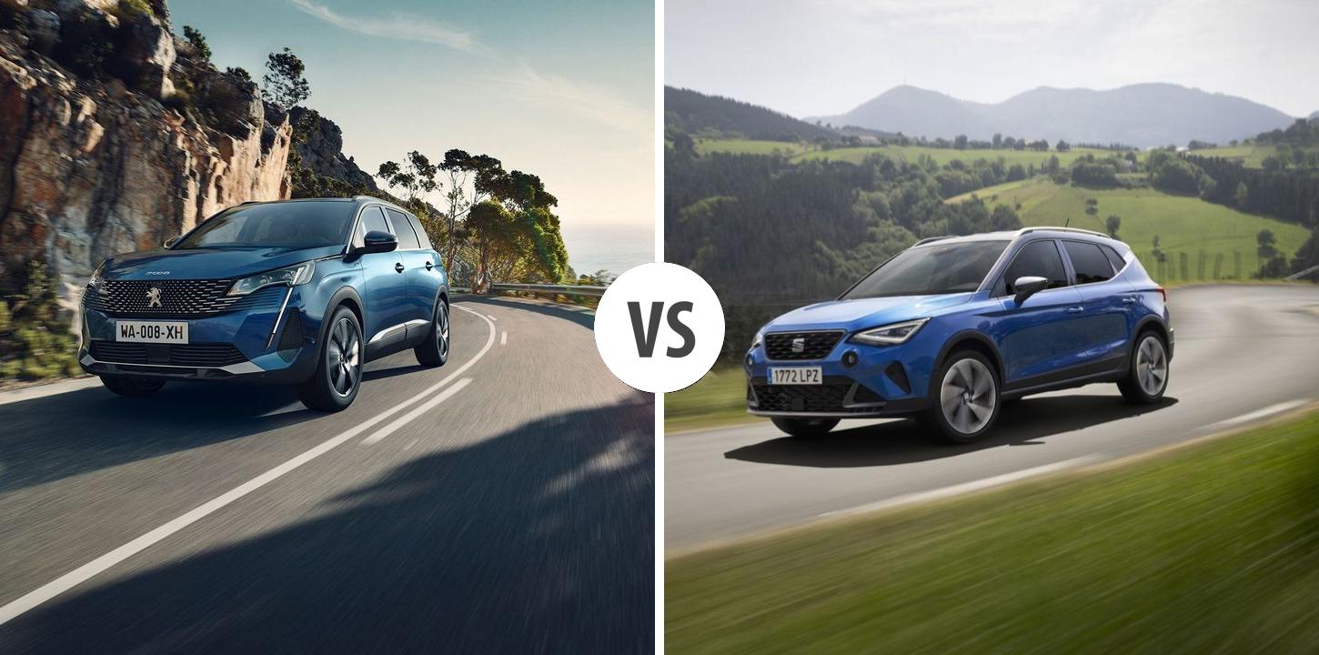 Peugeot 5008 VS Seat Arona Autovergleich AUTOGOTT.AT