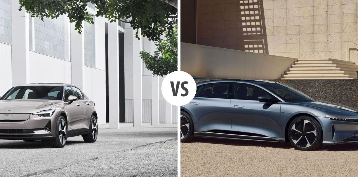Polestar 2 VS Lucid Air Autovergleich AUTOGOTT.AT