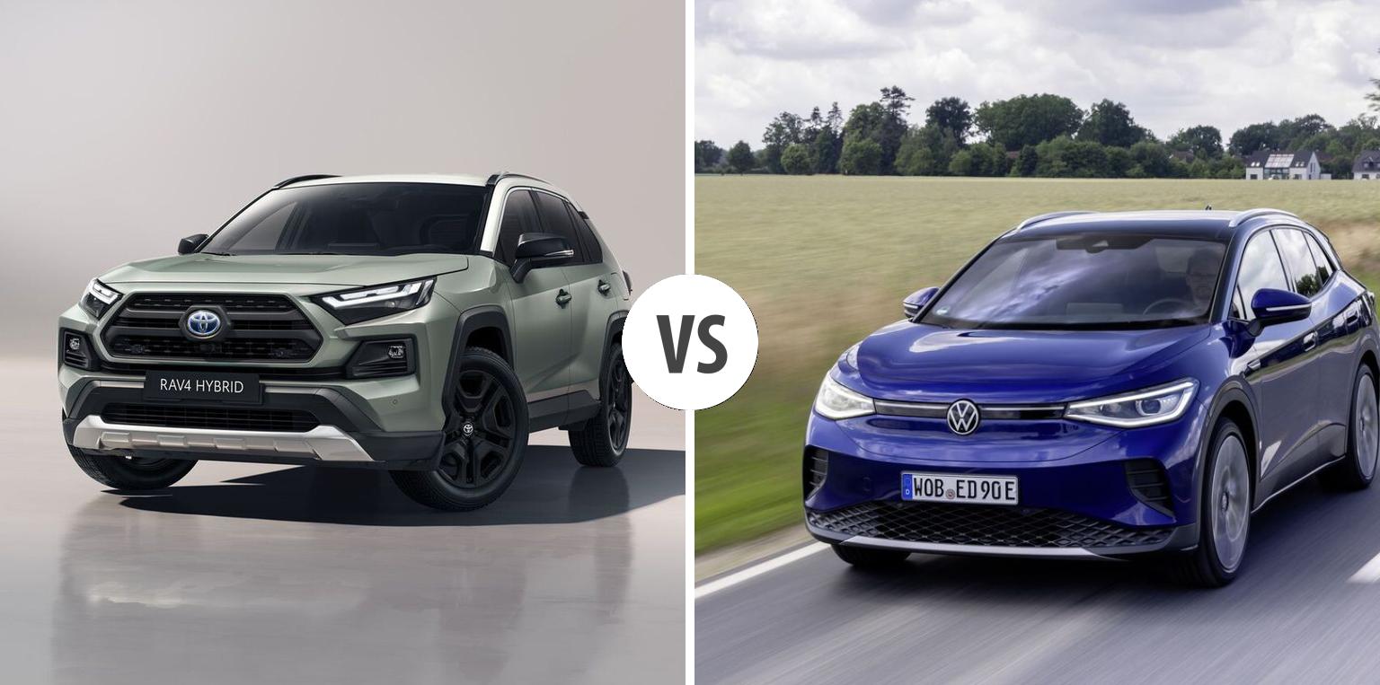 Toyota RAV4 VS Volkswagen ID.4 – Vergleiche Preise, Leistung ...
