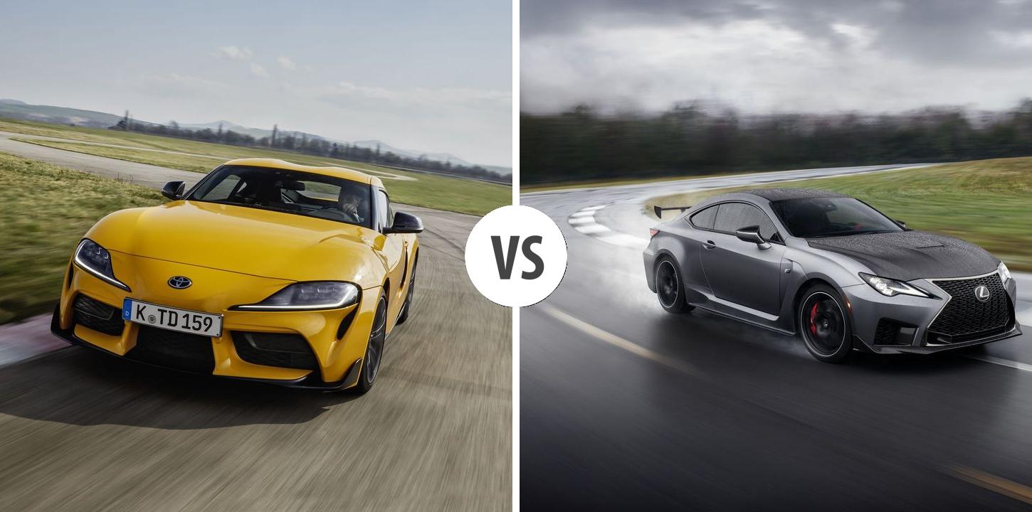 Toyota Supra VS Lexus RC – Vergleiche Preise, Leistung, Kofferraum ...