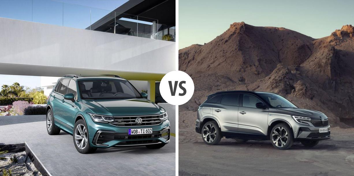 Volkswagen Tiguan VS Renault Austral Vergleiche Preise Leistung 